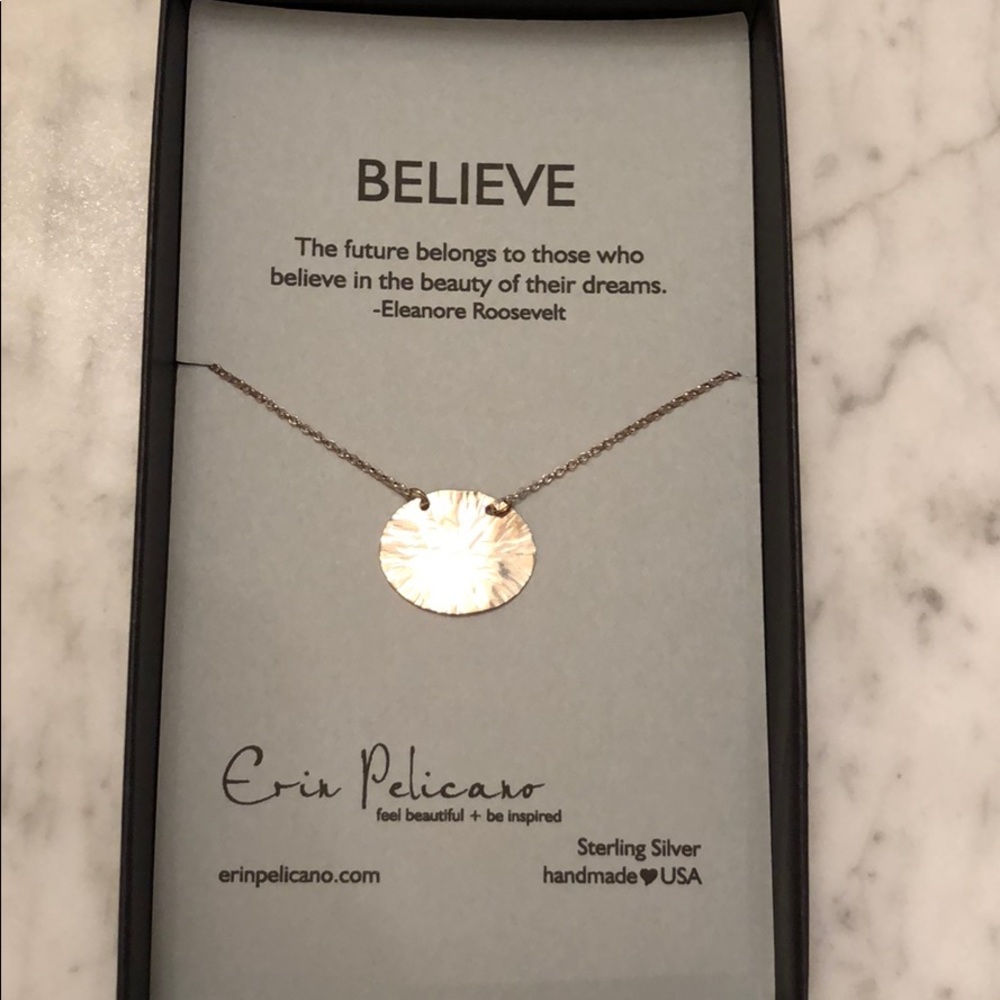 Erin Pelicano necklace sterling silver